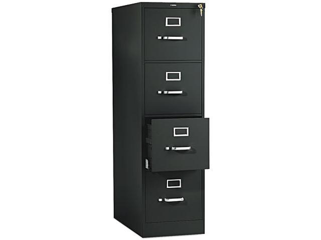 Hon 514pp 510 Series Four Drawer Full Suspension File Letter Black Newegg Com