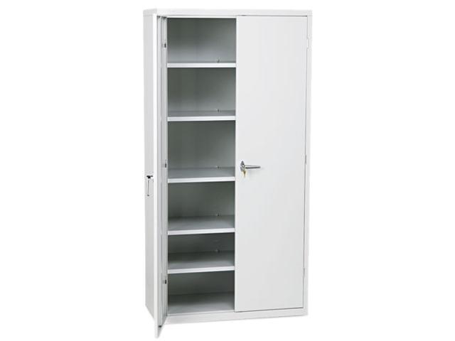 Light Gray Assembled Storage Cabinet 36w x 18-1/4d x 71-3/4h
