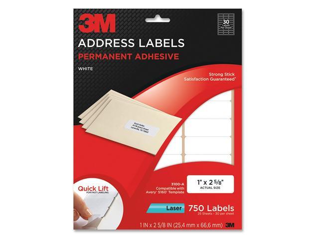 3m-3100-a-permanent-adhesive-white-laser-mailing-labels-1-x-2-5-8-750