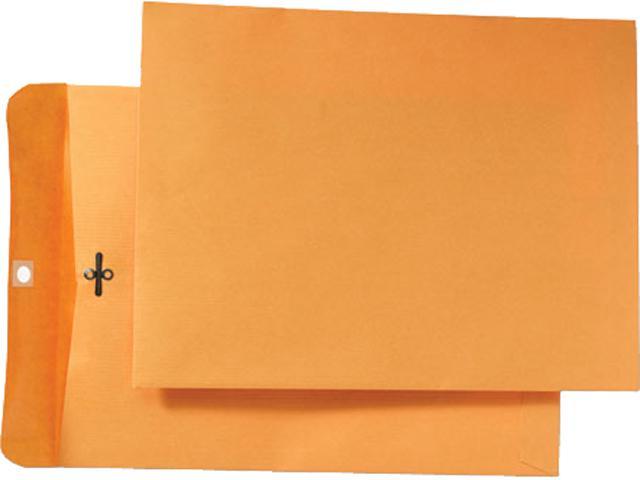 Quality Park 43090 Park Ridge Kraft Clasp Envelope 9 X 12 Light Brown