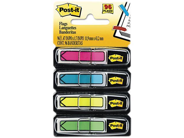 Post-it Index Flags Assorted Colour 50 flags per Pack with Dispenser 