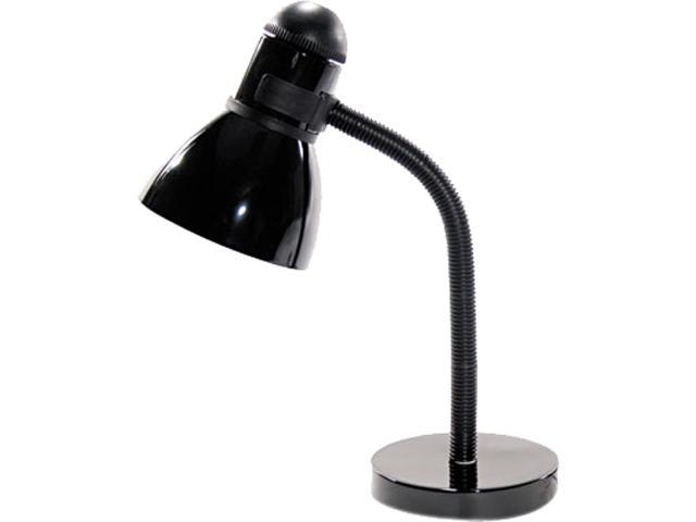 Ledu L9090 Advanced Style Incandescent Gooseneck Desk Lamp, Black, 16 Inches High