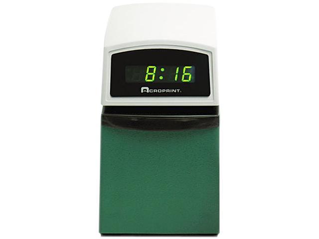 Acroprint Time Recorder 01-6000-001 ETC Digital Automatic Time Clock with Stamp