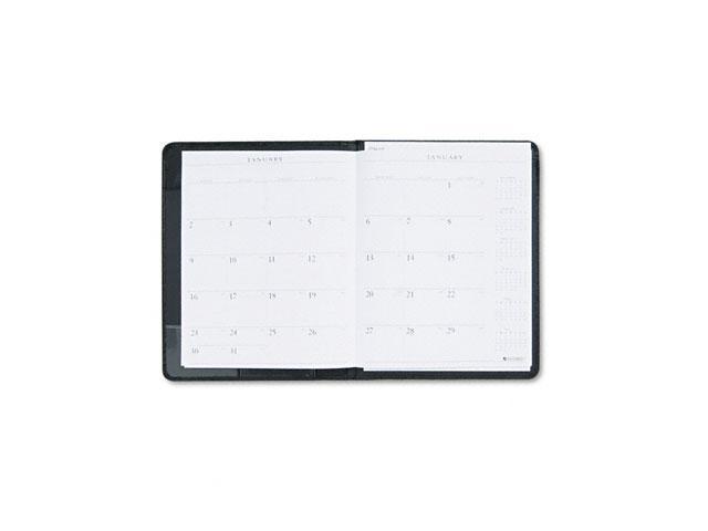 AT-A-GLANCE Executive 70-290-05 Recycled Executive Monthly Padfolio, Black, 9" x 11"