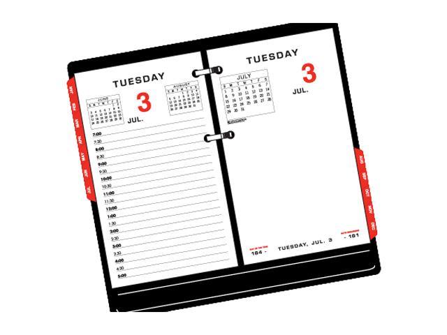 AT-A-GLANCE E017-50 Two-page-Per-Weekday Calendar Refill, 3 1/2" x 6"