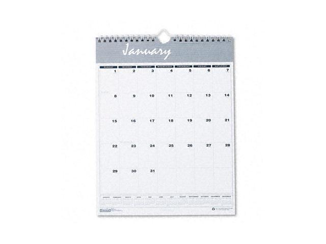 House of Doolittle 331-HD Bar Harbor Wirebound Monthly Wall Calendar, 8 ...