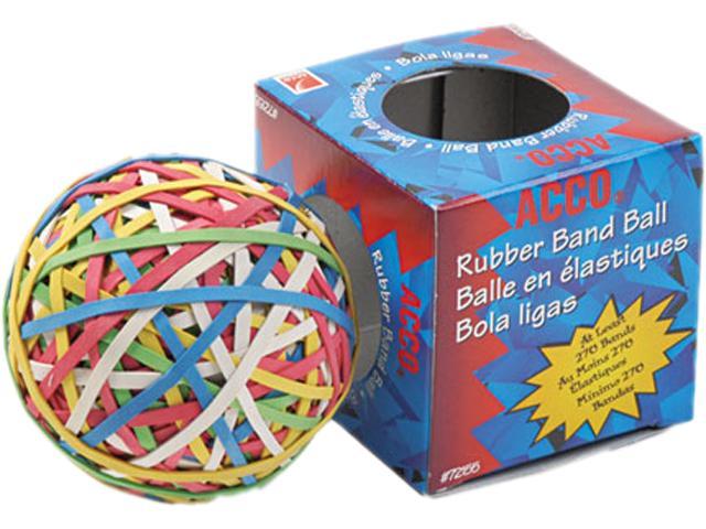 Acco 72155 Rubber Band Ball, Minimum 260 Rubber Bands