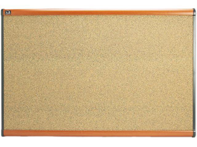 Quartet B243LC Prestige Bulletin Board, Graphite-Blend Cork, 36 X 24 ...