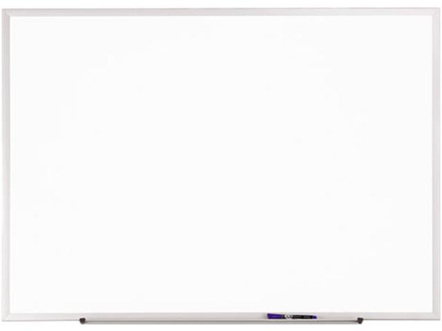 Quartet S533 Standard Dry-Erase Board, Melamine, 36 x 24, White, Aluminum Frame