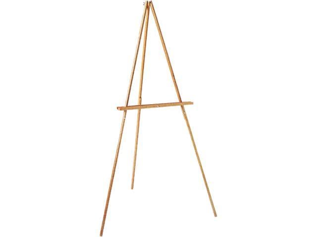 Photo 1 of Quartet Lightweight Tripod Floor Easel, 64" High, Natural Oak