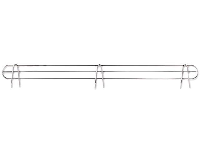 Wire Shelving Back Support 36 Wide Silver 2 Supports Pack Alera Sw59bs36sr Alesw59bs36sr Wire Shelving Back Support 36