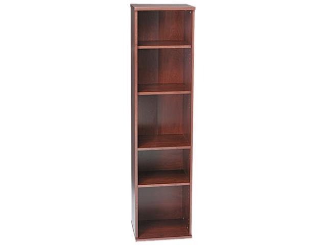 Bush Furniture Series C Open Single Bookcase, 5 Shelves, 17-7/8w x 15-3/8d x 72-7/8h, DCY
