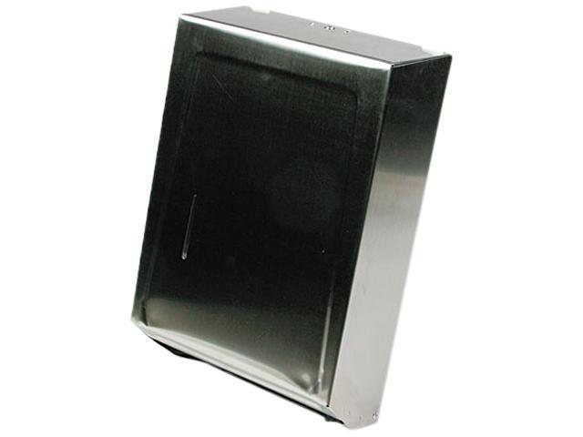 Ex-Cell 242SS C-Fold or Multifold Towel Dispenser, 11 1/4 x 4 x 15 1/2, Stainless Steel