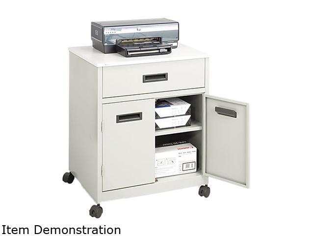Steel Machine Stand W/pullout Drawer, 25w X 20d X 29-3/4h, Gray - Newegg.com Steel Machine Stand W&#47;pullout Drawer, 25w X 20d... 