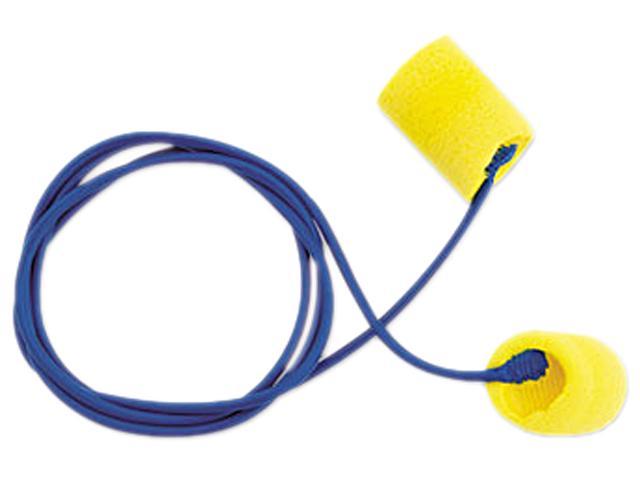 E·A·R 311-1101 Classic Ear Plugs, Corded, PVC Foam, Yellow, 200 Pairs/Box