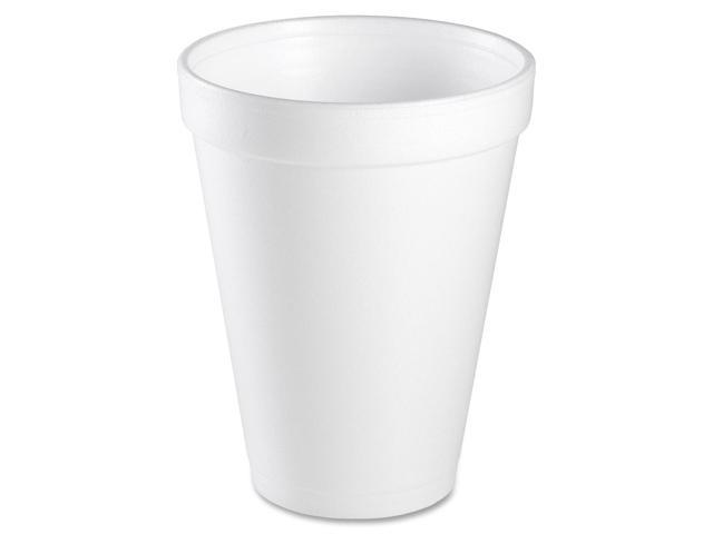 Dawn 12J12 Drink Foam Cups, 12 oz., White, 40 Bags of 25/Carton ...