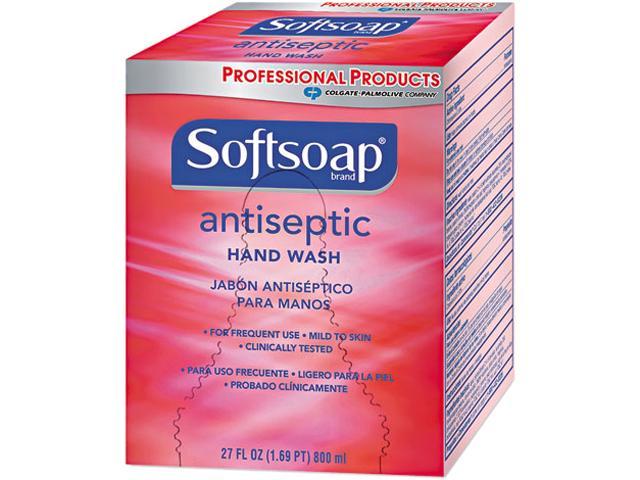 Softsoap 01926EA Antiseptic Unscented Liquid Refill, 800ml Box