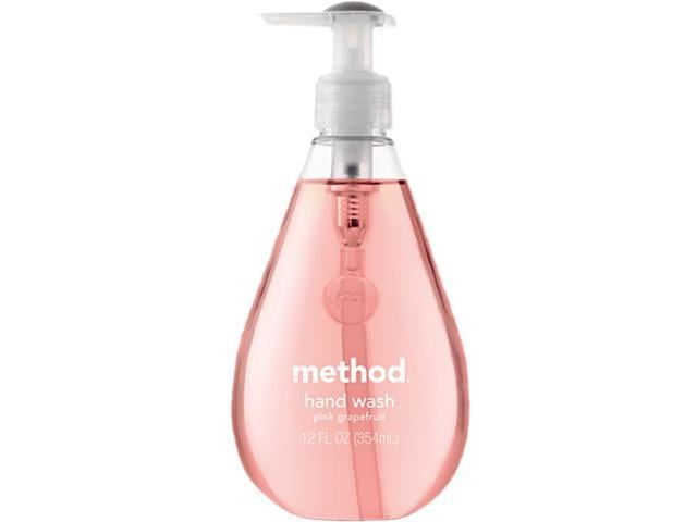 Method 00039 Hand Wash, Pink Grapefruit Liquid, 12 oz Bottle