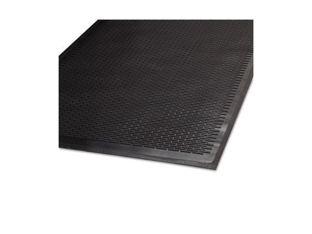 Guardian Clean Step Outdoor Rubber Scraper Mat Polypropylene 36 x 60 Black