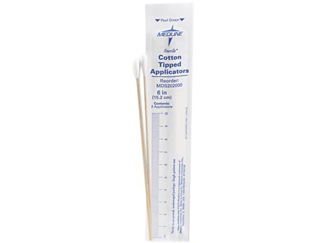 medline sterile cotton tipped applicators