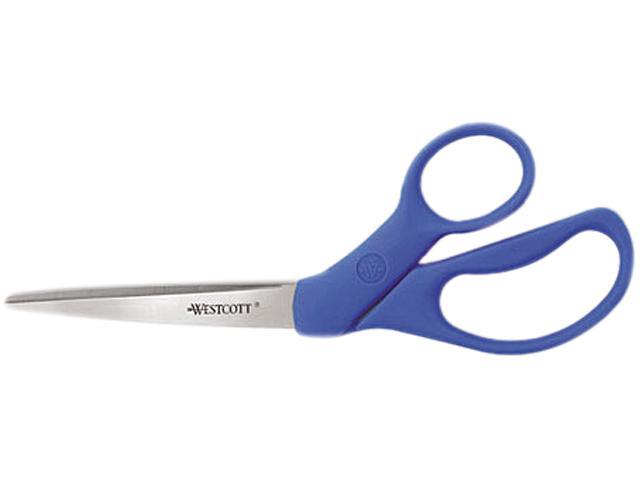 Westcott Preferred Line Steel Scissors, 8" Length, 3-1/2" Cut