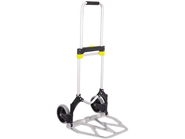 Safco 4052 Stow-Away Medium Hand Truck, 275lb Capacity, 19-1/2w x 22d x ...