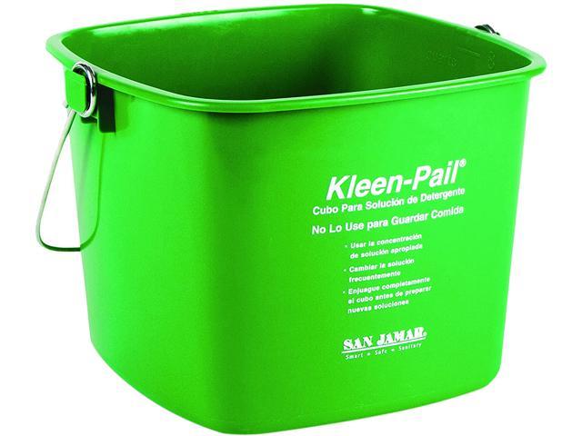 San Jamar KP196GN 6 Qt. Green Cleaning Kleen-Pail - Newegg.com