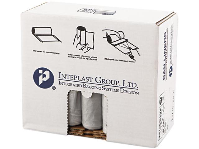 30gal.8mil White, Brand Inteplast Group Model SL3036XHW Low-Density Can Liner 30 x 36 2 Case of 8 Rolls 