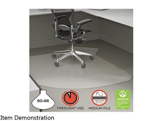 Deflecto Cm14002k Supermat Frequent Use Chair Mat 60 00 X 66 00