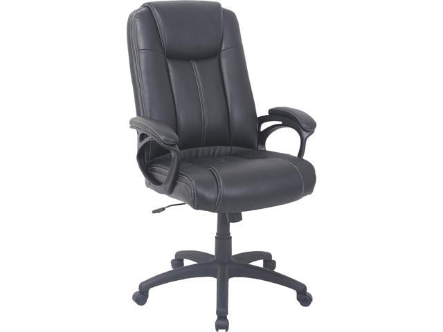 Alera ALECC4119F CC Series Executive High-Back Leather Chair, Black ...