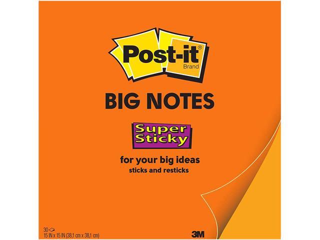 Post-it BN11O Super Sticky Big Notes, 11 In X 11 In, Sticky Notes, 30 ...