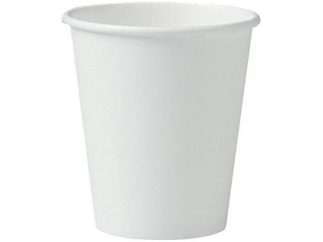 SOLO Cup Company 376W-2050 Single Sided Poly Paper Hot Cups