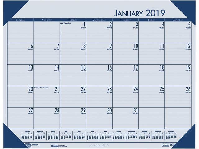 Buy Ecotones Recycled Academic Desk Pad Calendar, 18.5 X 13, Orchid Sheets, Cordovan Corners, 12-month (aug-july): 2022-2023