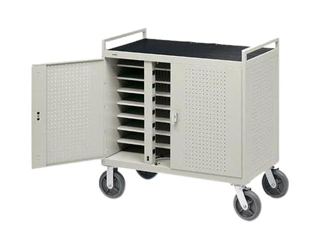 Bretford LAP24ERBBA-GM 24-Unit Laptop Storage Cart