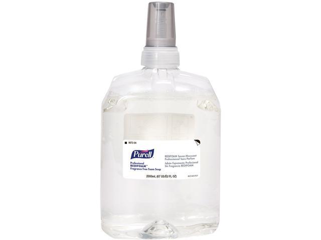 Purell 8672 04 Professional Redifoam Fragrance Free Foam Soap 2000 Ml