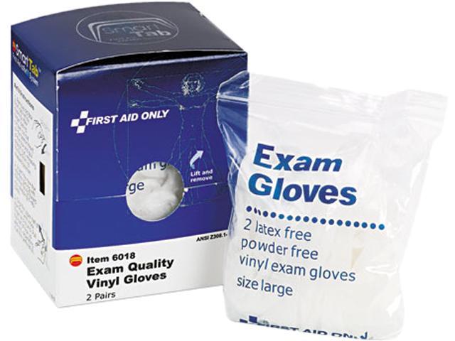 First Aid Only FAE-6018 Vinyl Lightweight Gloves, 2/Box