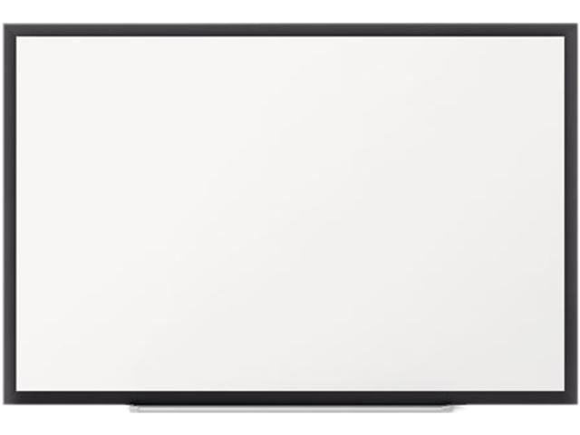 Quartet SM535B Standard Magnetic Whiteboards, Black Aluminum Frame Boards 