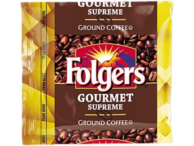 Folgers 2550006437 Gourmet Supreme Ground Coffee - Regular - Dark/Bold - Ground - 42 / Carton