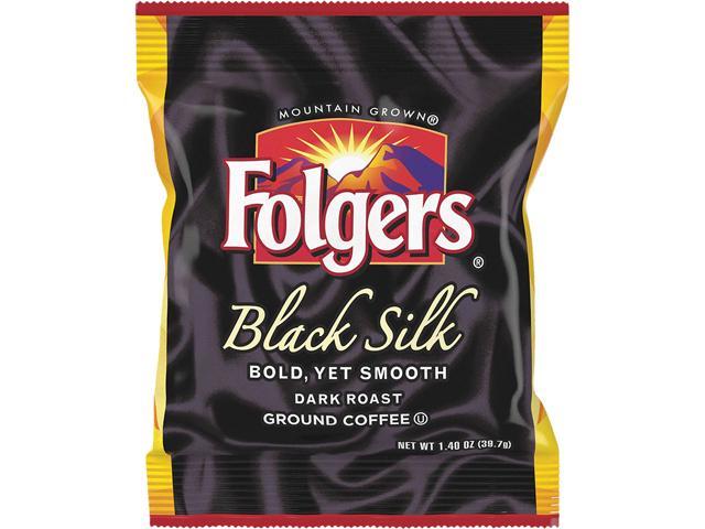 Folgers 2550000019 Coffee, Black Silk, 1.4 oz. Packet, 42/Carton
