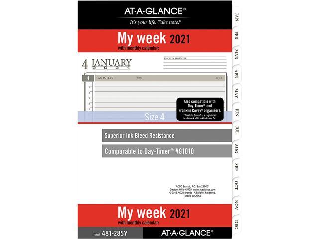 Planner Refill Size 4