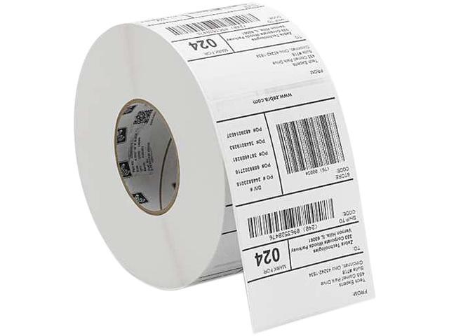 Zebra 10018340 4 x 6 Z-Perform 1500T Labels - 1 Case (4 Rolls)