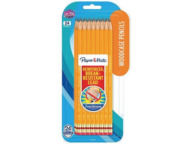 48 Paper Mate EverStrong Woodcase Pencils HB #2 School Home Office for sale online 