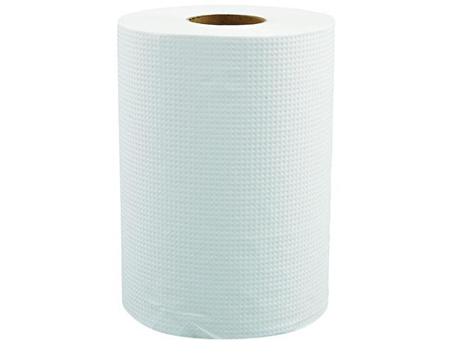 8" x 350ft 12 Rolls/Carton Brown Morcon Paper Hardwound Roll Towels 