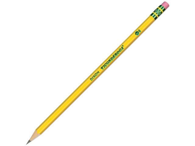 Dixon Ticonderoga #2 HB Premium Wood Pencils 24 Count 13924 Yellow for sale online 