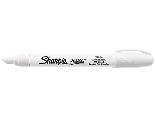 Sharpie 35558 Paint Marker, Medium, White - Newegg.com