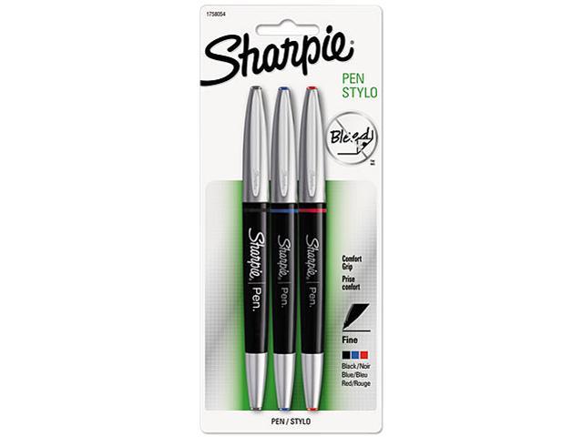 Sharpie 1758054 Grip Porous Point Stick Permanent Water Resistant Pen ...