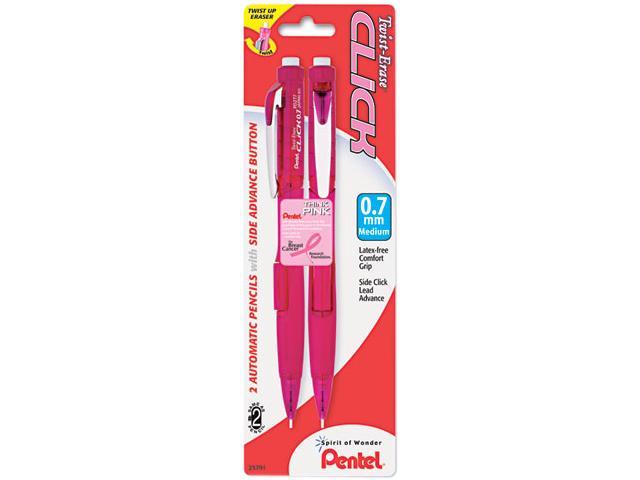 Pentel R.S.V.P. Ballpoint Pen 0.7mm Fine Tip Pink Ink Box of 12 (bk90-p)