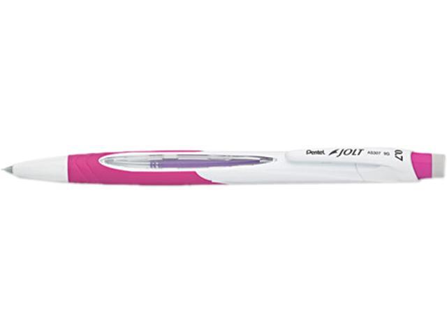 Pentel AS307P Jolt Mechanical Pencil, 0.7 mm, Pink