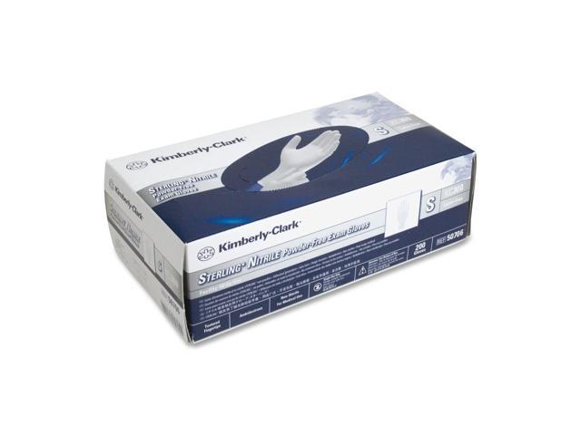 kimberly clark 50706 sterling nitrile gloves powder free exam small