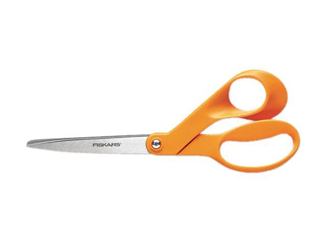 Fiskars 94517397 Home and Office Scissors, 8 in. Length, 3-1/2 in. Cut, Right Hand
